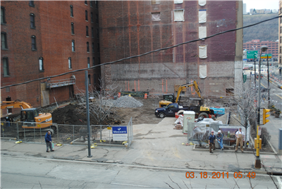 Urban Park Under Construction